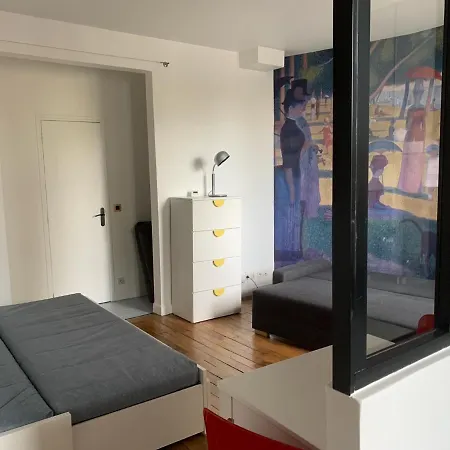 Perfect For 2 Adults And 1 Kid, And Up To 2 Kids - Jourdain 20e, 25mn To Louvre Via Line M11 公寓 *