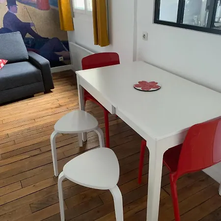 Perfect For 2 Adults And 1 Kid, And Up To 2 Kids - Jourdain 20e, 25mn To Louvre Via Line M11 公寓 *